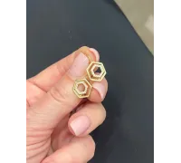 Zlaté náušnice 4344