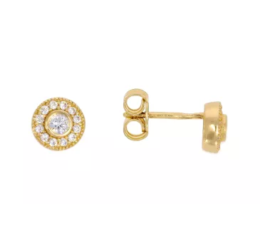 Zlaté náušnice 3637