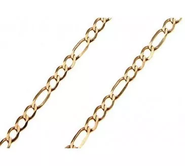 Zlatá retiazka Figaro 4mm 229