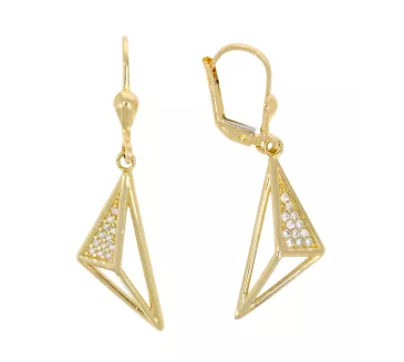 Zlaté náušnice 3638