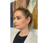 Náušnice z bieleho zlata 2126