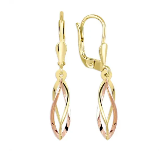 Zlaté náušnice 4341