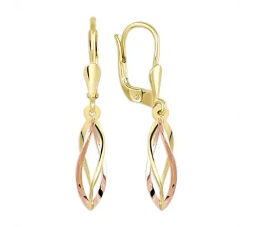 Zlaté náušnice 4341