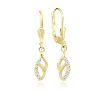 Zlaté náušnice 4342