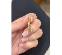 Zlaté náušnice 4342