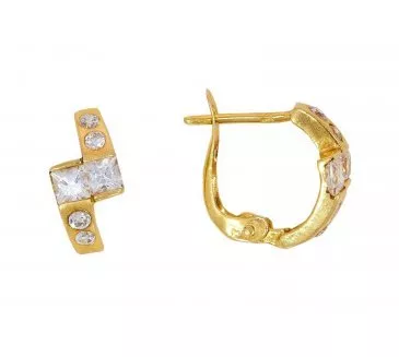 Zlaté náušnice 1870