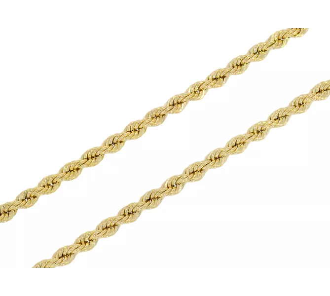 Zlatá retiazka Valis 4mm 347