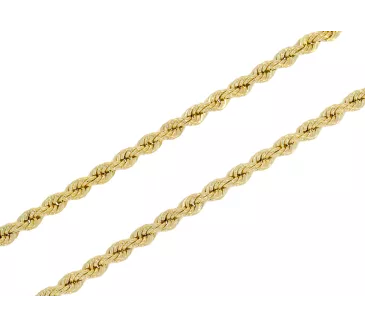 Zlatá retiazka Valis 4mm 347