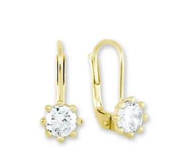 Zlaté náušnice 2345