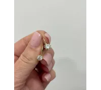 Zlaté náušnice 2345