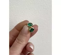 Zlaté náušnice 3265