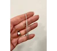 Náramok z bieleho zlata 1437