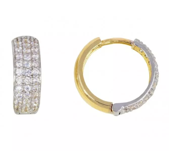 Zlaté náušnice 2596