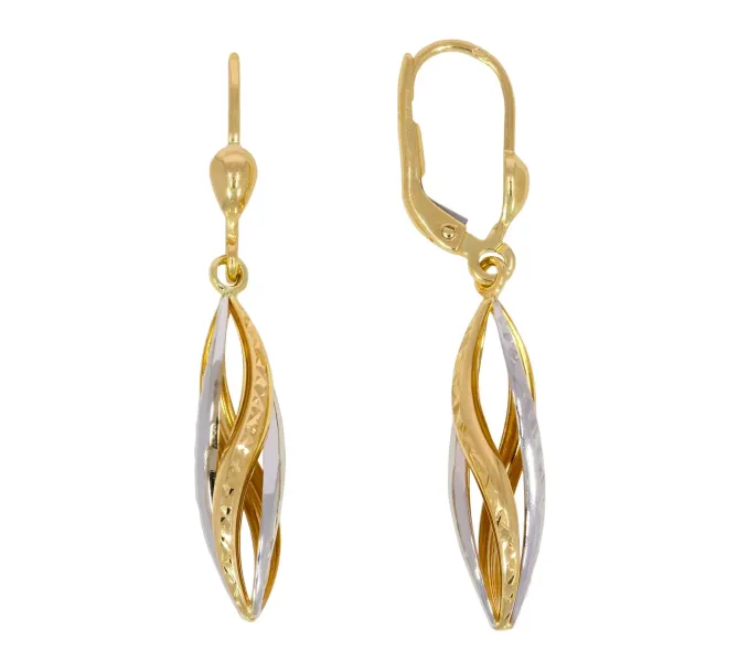 Zlaté náušnice 2441