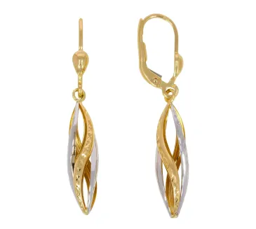 Zlaté náušnice 2441