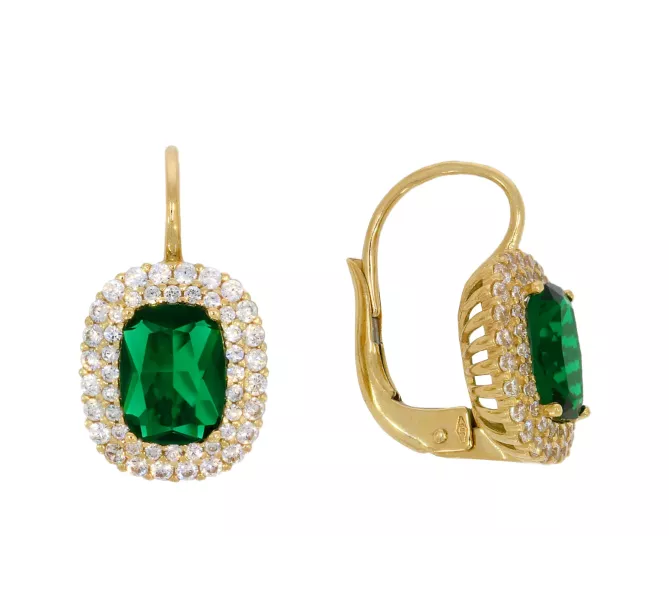 Zlaté náušnice 3643