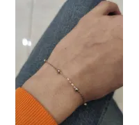 Náramok z bieleho zlata 1434