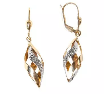 Zlaté náušnice 946