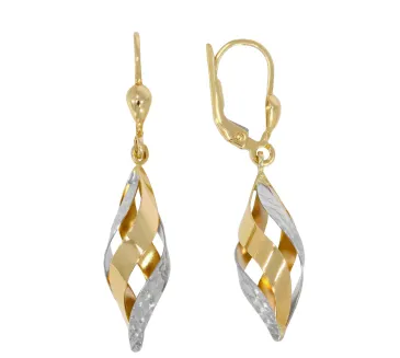 Zlaté náušnice 946