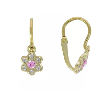 Detské zlaté náušnice 3319