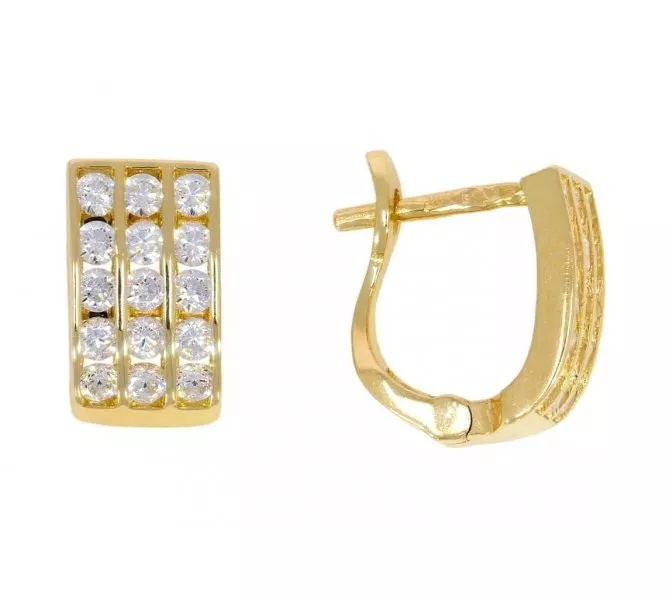 Zlaté náušnice 2783