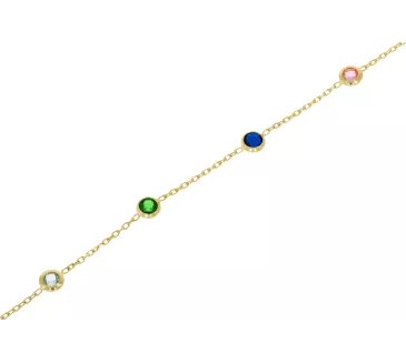 Zlatý náramok 1187