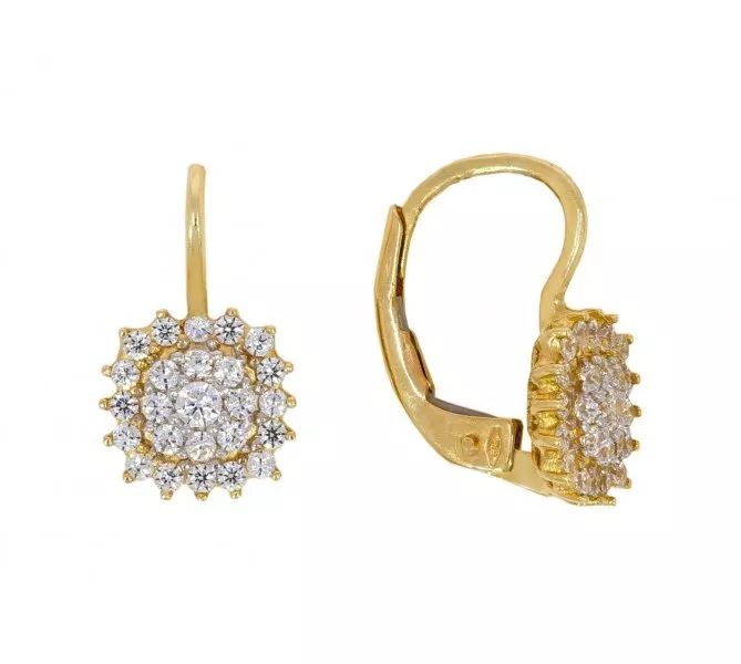 Zlaté náušnice 1862