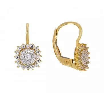 Zlaté náušnice 1862