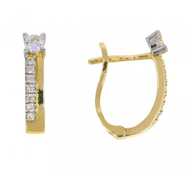 Zlaté náušnice 2286