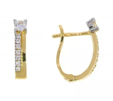 Zlaté náušnice 2286