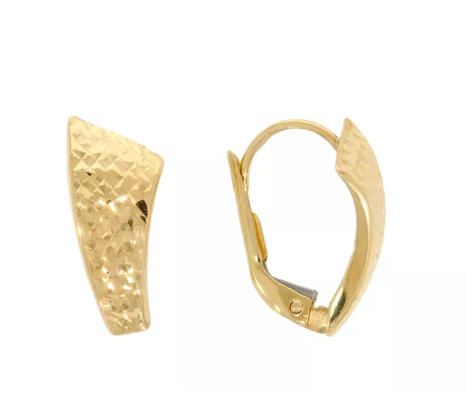 Zlaté náušnice 3649