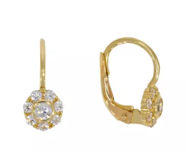 Zlaté náušnice 3299