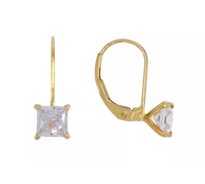 Zlaté náušnice 3301