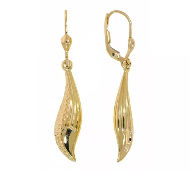 Zlaté náušnice 2273