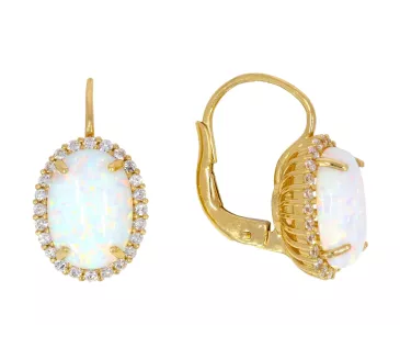 Zlaté náušnice 3655