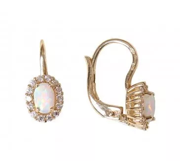 Zlaté náušnice 1006