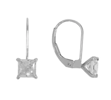 Náušnice z bieleho zlata 3315