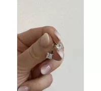 Náušnice z bieleho zlata 3315