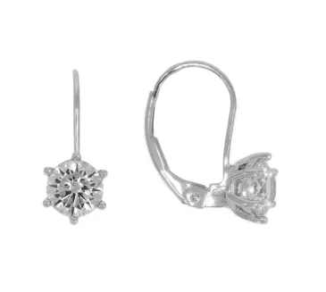 Náušnice z bieleho zlata 3317