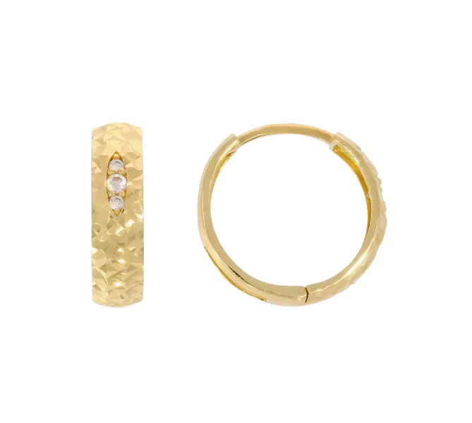 Zlaté náušnice 3912