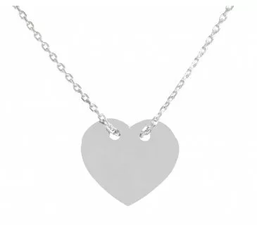 Retiazka z bieleho zlata 955