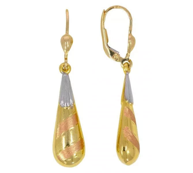 Zlaté náušnice 2661