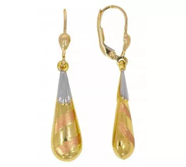 Zlaté náušnice 2661