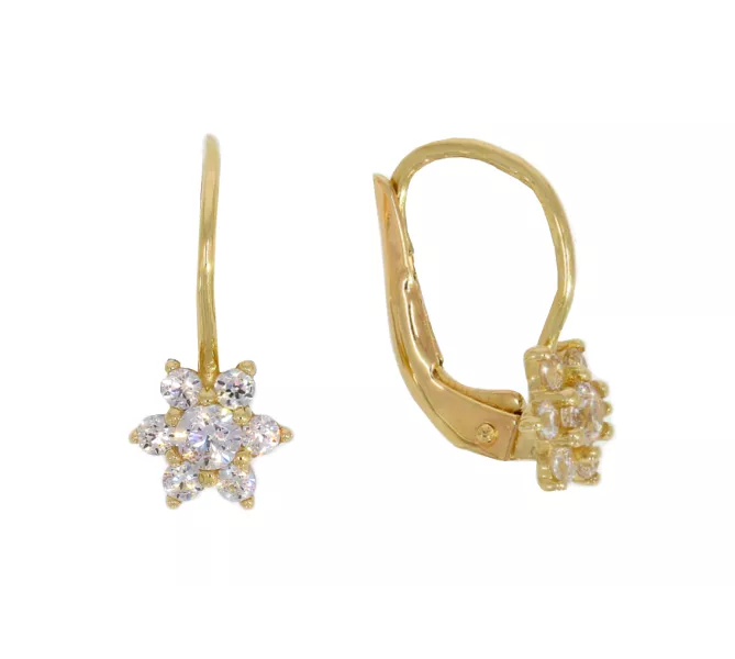 Zlaté náušnice 3306