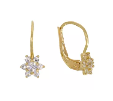 Zlaté náušnice 3306