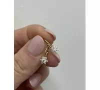 Zlaté náušnice 3306