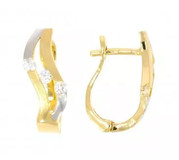 Zlaté náušnice 2883