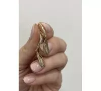 Zlaté náušnice 3308