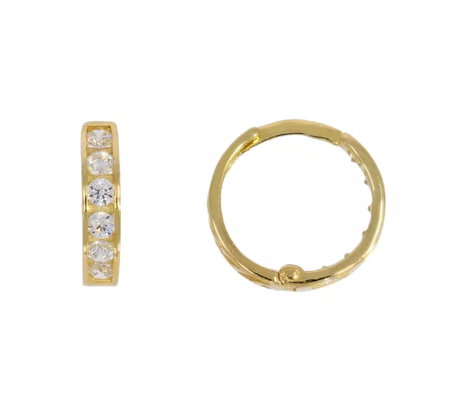 Zlaté náušnice 3309