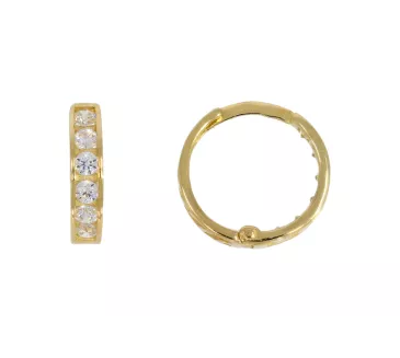 Zlaté náušnice 3309